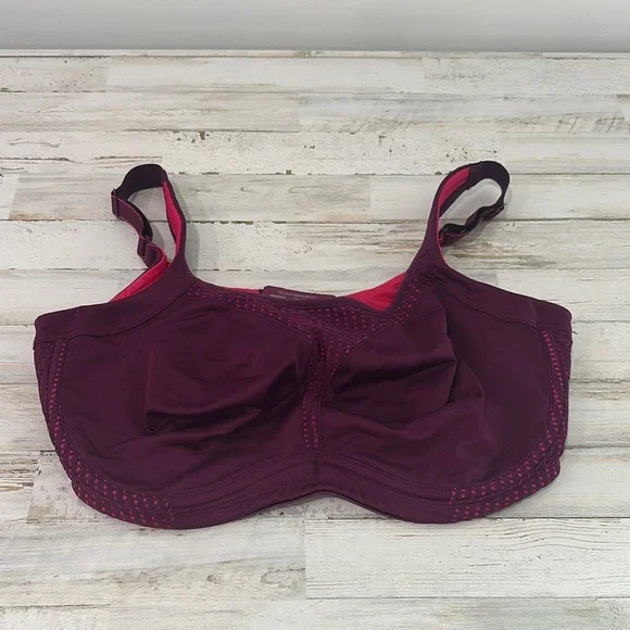 Soma Purple Full-Coverage Bra with Adjustable Straps - Picture 1 of 3